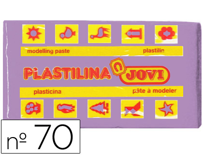 Barra 50g. plastilina Jovi 70 lila